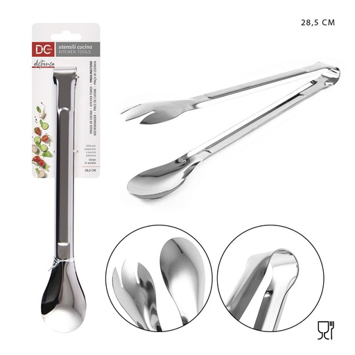 [0215307] Pinza metálica de uso multifunción 28x4.5cm - Utensilios de cocina
