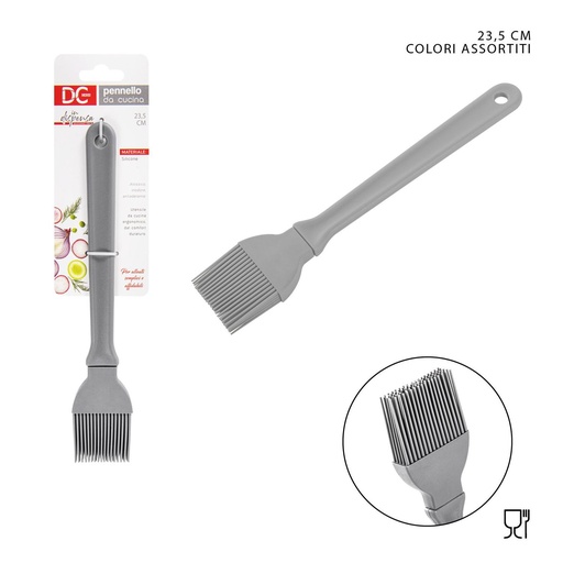 [0215408] Pincel de silicona 23.5X4.4X1.3CM - Utensilios de cocina