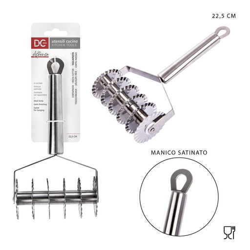 [0216661] Cortaespaguetis multirueda 22.5x11.5x5.3cm - Utensilios de cocina