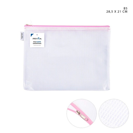 [0216672] Porta documentos transparente B5 28.5x21 cm