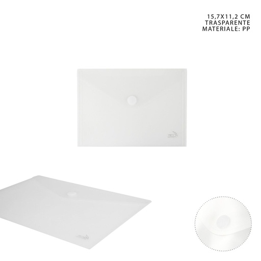 [0216684] Carpeta con cierre de velcro 15.7x11.2 cm - Organizador de documentos