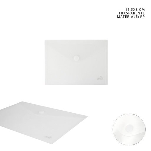 [0216685] CARPETA CON CIERRE VELCRO 11.5x8 cm - Material de oficina