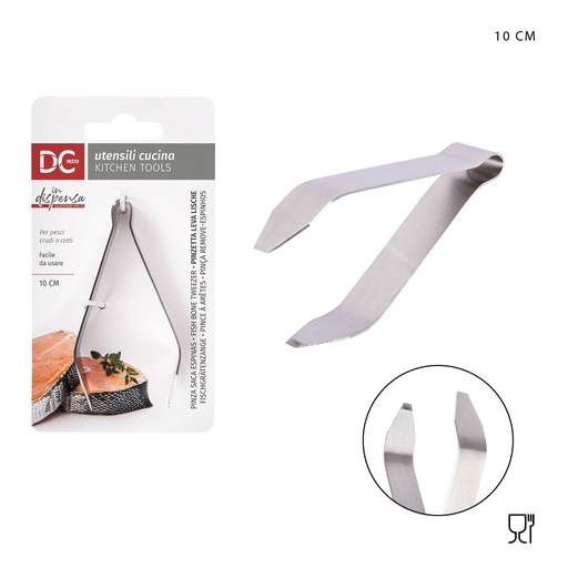 [0216799] Pinza saca espinas acero inoxidable 10X4.2X1.8CM - Accesorios de cocina