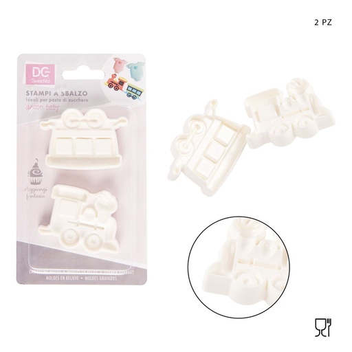 [0217691] Moldes de repostería 2pz - Utensilios de repostería y moldes