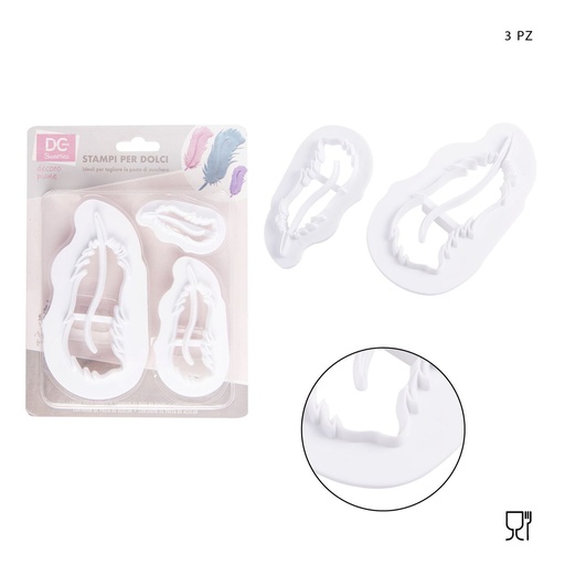 [0217703] Moldes de repostería 3pz - Utensilios de repostería y moldes