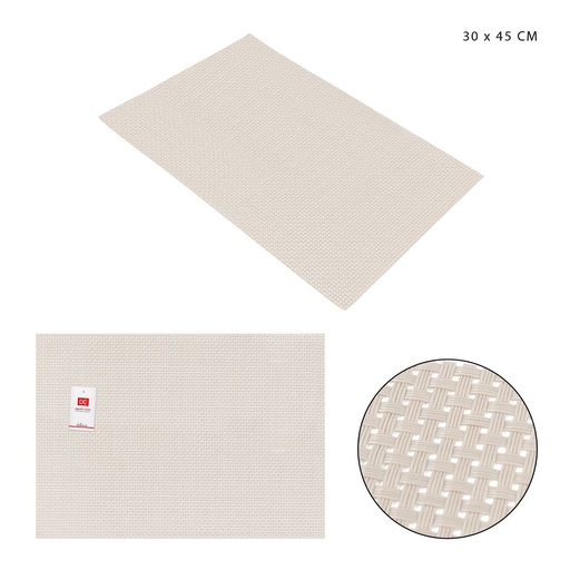 [0219173] Mantel individual PVC 30x45 cm - Protectores de mesa y utensilios de cocina