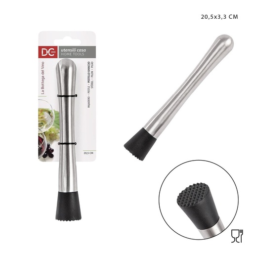 [0218699] Majadero de hielo 20.5x3.3 cm - Utensilios de coctel