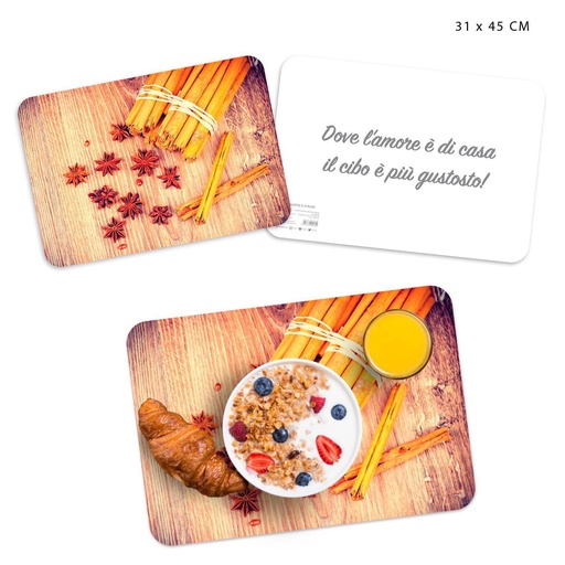 [0220331] Mantel individual americano 31x45 cm - Manteles y artículos de cocina