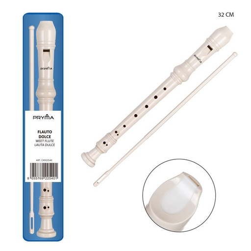[0220426] Flauta dulce ABS 32cm - Papelería - Instrumentos