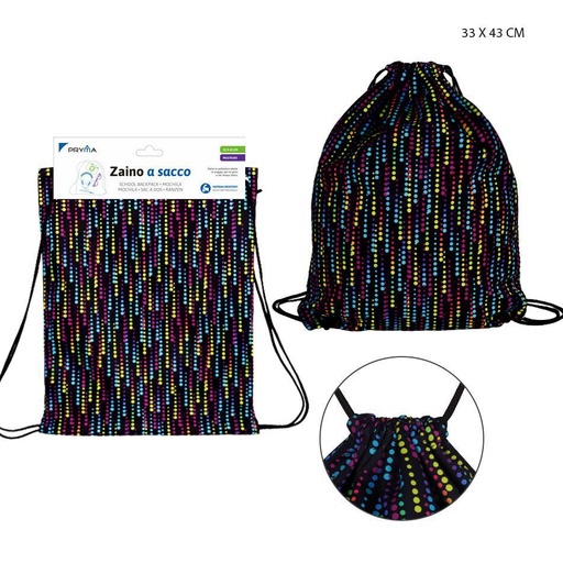 [0221598] Bolsa con cordón 33X43 cm - Artículos de deporte