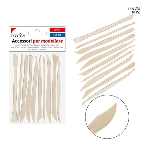 [0222182] Cuchillos de paletas para pintura al óleo 10pz - Accesorios para arte