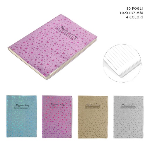 [0222287] Libreta tapa blanda 80FF 102x137mm - Artículos de oficina