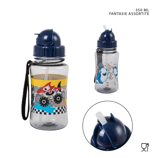 [0222385] Botella de agua de plástico 350ml - Productos de agua