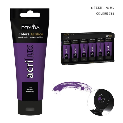 [0223537] Pintura acrílica 75ml N.782 burdeos para artistas