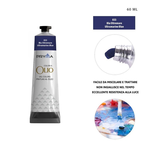 [0224636] Pintura al óleo 60ml N.033 ultramar - Pinturas y arte