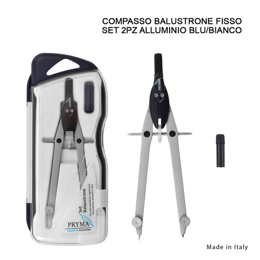[0150899] Compás de precisión 2 piezas - Papelería y útiles escolares
