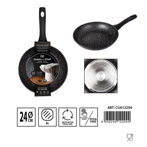 [0233740] Sartén de inducción 24 cm - Utensilios para cocinar a la perfección
