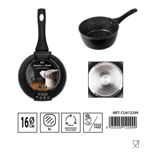 [0233745] Cacerola de inducción de 16 cm adaptable a inducción - Utensilios de cocina
