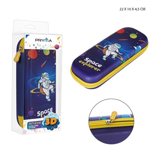 [0227310] Estuche 3D EVA 22X10X4.5 cm - Estuche de lápices EVA
