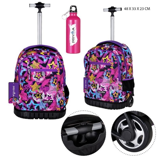 [0227406] Mochila con ruedas 48X33X23 cm - Accesorios escolares y mochilas