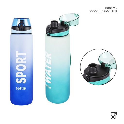 [0228145] Botella de deporte 1000ml - Envase para bebidas