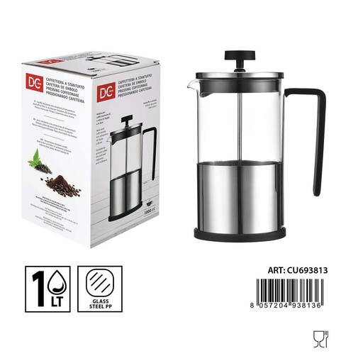 [0233210] Cafetera de émbolo 1000 ml - Utensilios para café