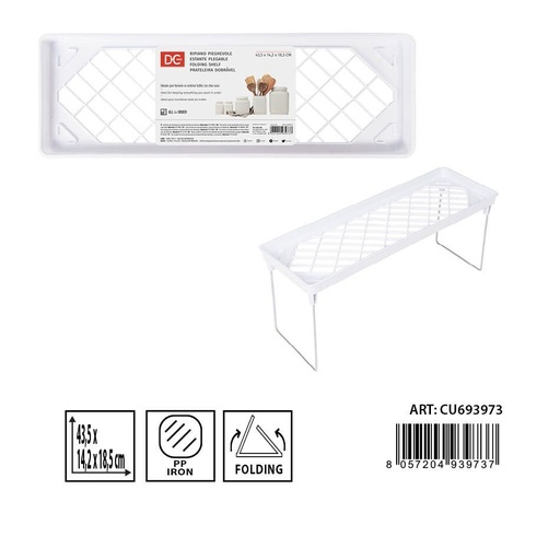 [0233728] Estante plegable 43.5x14.2x18.5cm - Organización de cocina