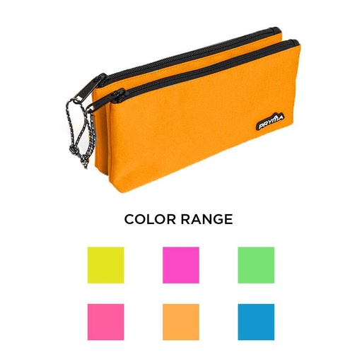 [0230838] Estuche de doble capa fluorescente  - Suministros escolares 