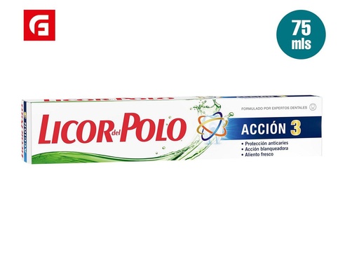 [111600015] Pasta de dientes Licor Polo 75 ml acción-3 - Productos de cuidado personal