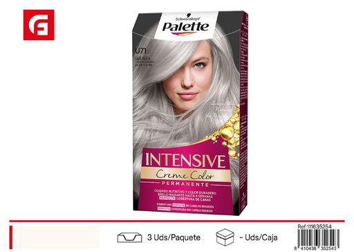 [111635254] Tinte Palette Intensive N.U71 Gris Plata - Coloración capilar y cuidado personal
