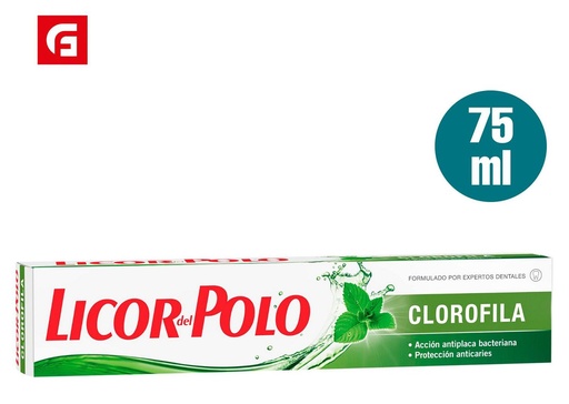 [111610310] Pasta de dientes Licor Polo 75 ml clorofila - Productos de cuidado personal