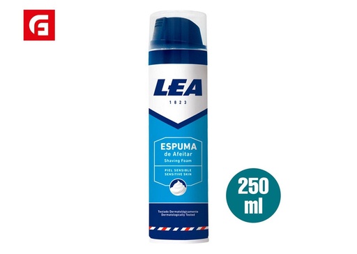 [111300018] Espuma de afeitar 250ml LEA - Productos de cuidado personal