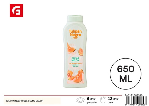 [111609319] Gel de ducha Tulipán negro 650 ml Melón - Productos de cuidado personal