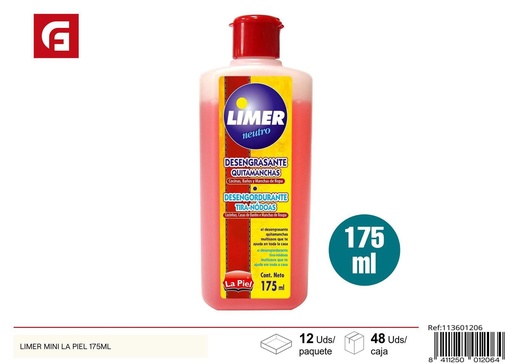 [113601206]  agua para uñas LIMER mini 175ml - Productos de cuidado personal