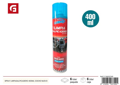 [113603749] Limpiador de salpicadera coche nuevo 400ml - Accesorios de coche