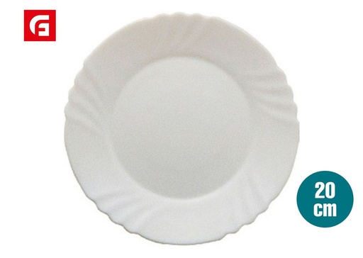[180623812] Plato de cerámica Ebro 20cm - Vajilla y cerámica para el hogar