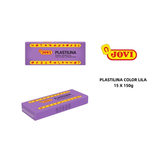 [A000279] Plastilina lila 150g - Material de manualidades
