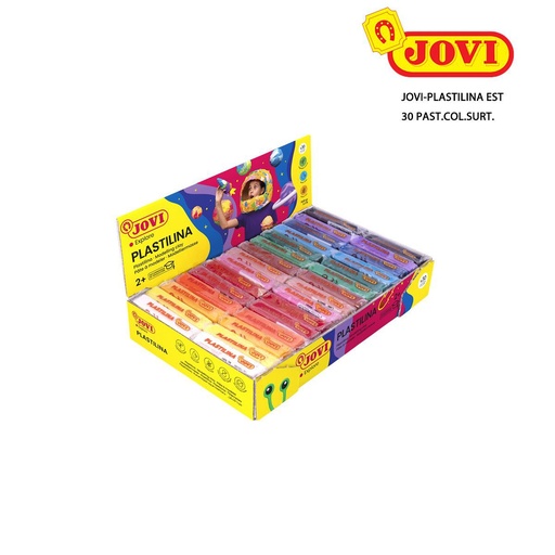 [A000582] Plastilina Jovi surtida 30 piezas - Artes y manualidades