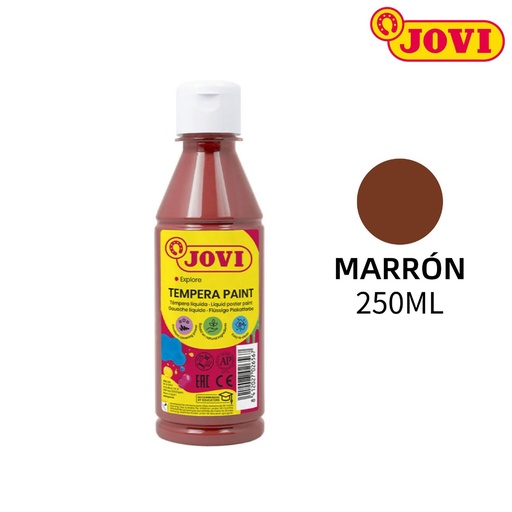 [A000989] Pintura de huevo JOVI 250ml marrón - Papelería