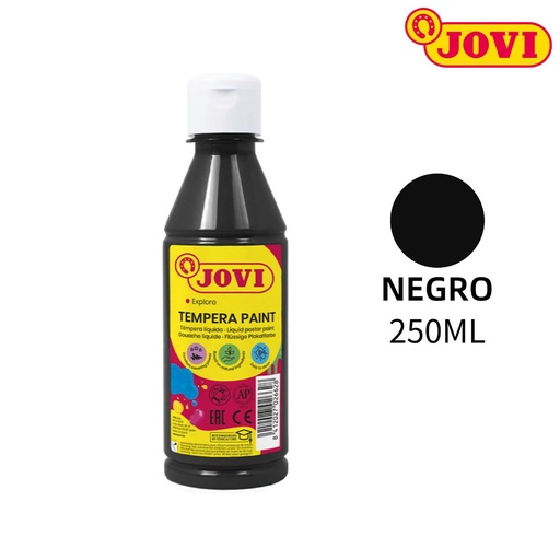 [A000995] Pintura de huevo JOVI 250ml negra - Papelería