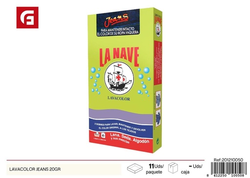 [201210050] Lava color jeans 20 g - Productos de pintura y decoración textil