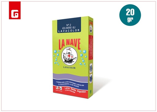 [201210052]  tinte lavacolor azul marino 20g - Productos para pintura