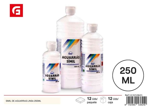 [113153621] Similar de aguarrás LinSA 250ML - Pintura y disolventes