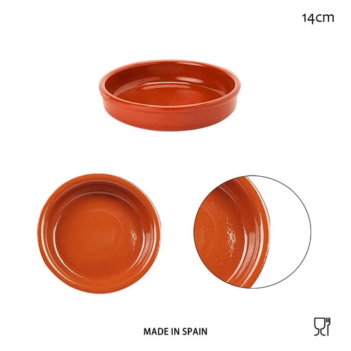 [A000165] **CAZUELA CIRCULAR MEDIDA 14 CM** - Utensilios de cocina