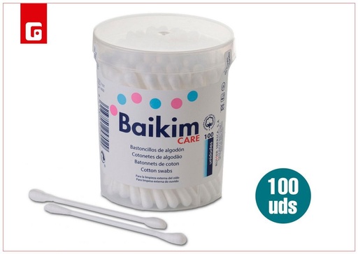 [112525702] Bastoncillos de algodón 100u