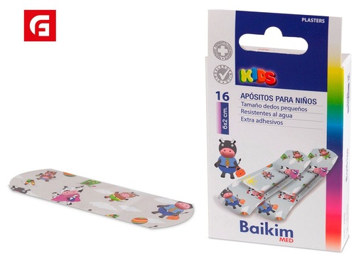 [112550608] Apósitos infantiles 16 und - Productos de cuidado personal