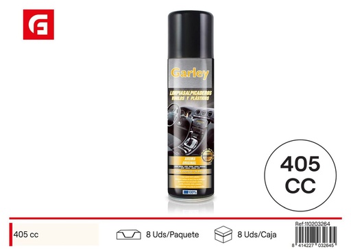 [110203264] Limpiador para salpicaderos spray 405cc - Accesorios de automóvil