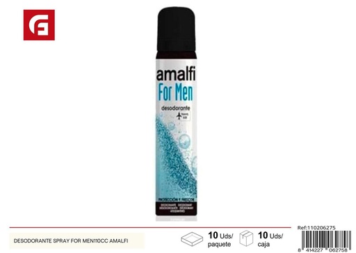 [110206275] Desodorante spray para hombres 110cc Amalfi - Productos de cuidado personal