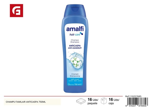 [110257685]  champú familiar anti-caspa 750ml - Productos de cuidado personal