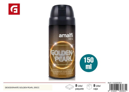 [110269363] Desodorante Golden Pearl 210 cc - Productos de cuidado personal
